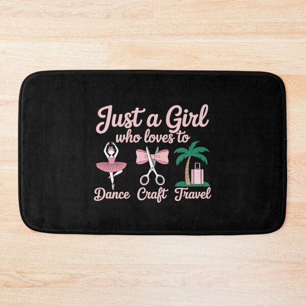 Item preview, Just a Girl Who Loves to Dance designed and sold by BubblePancake.