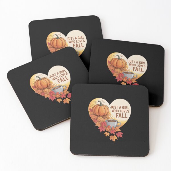 Item preview, Just A Girls Who Loves Fall Pumpkin Spice Autumn Lover Leaf designed and sold by BubblePancake.