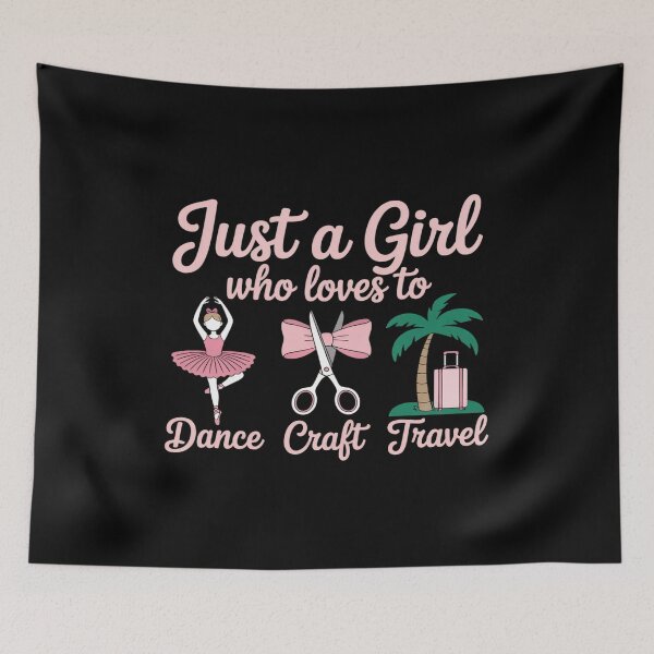 Item preview, Just a Girl Who Loves to Dance designed and sold by BubblePancake.