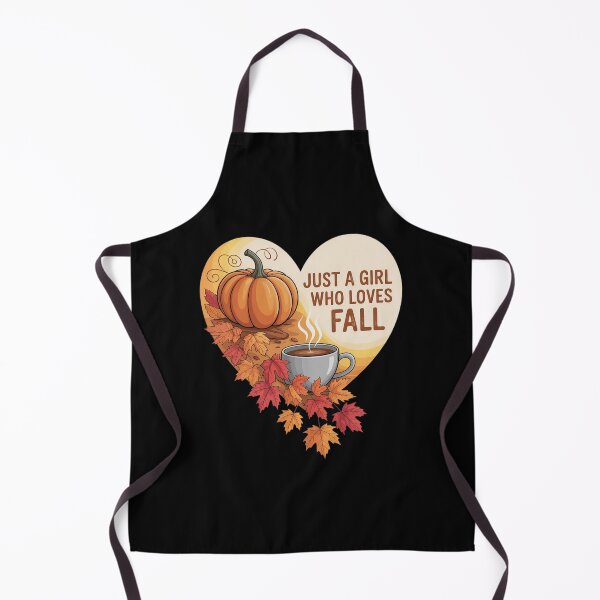 Item preview, Just A Girls Who Loves Fall Pumpkin Spice Autumn Lover Leaf designed and sold by BubblePancake.