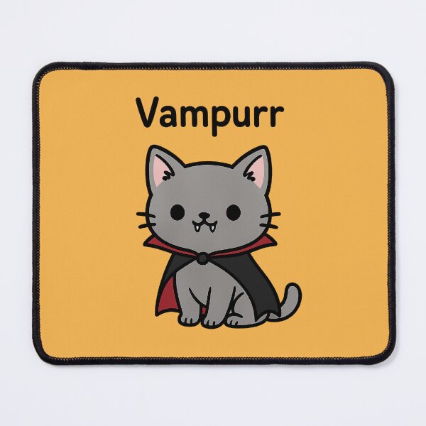 Item preview, Vampurr – Cute Cat Vampire designed and sold by Dream Machine.