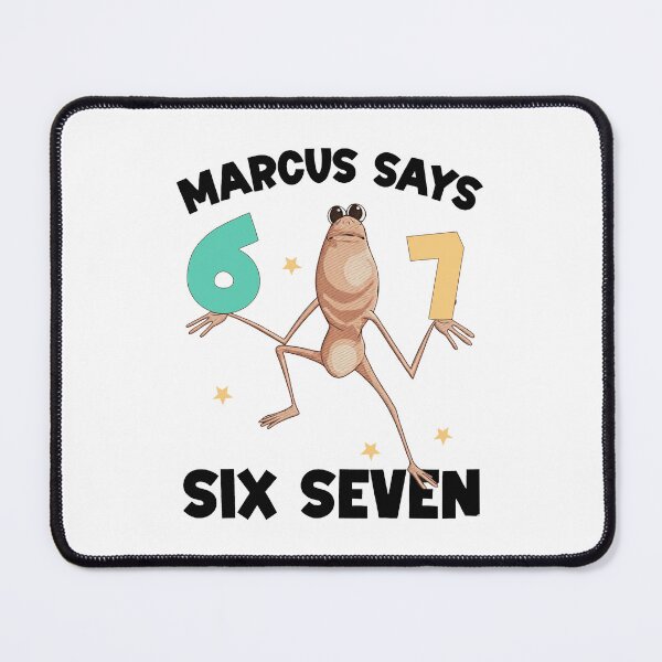 Item preview, Marcus The Worm Six Seven 6 7 Viral Marcus Says 67 Meme designed and sold by jimfarrepo.