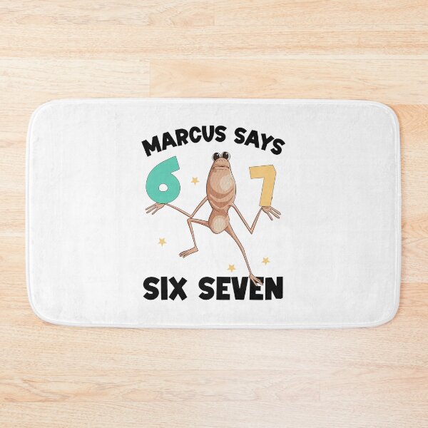 Item preview, Marcus The Worm Six Seven 6 7 Viral Marcus Says 67 Meme designed and sold by jimfarrepo.