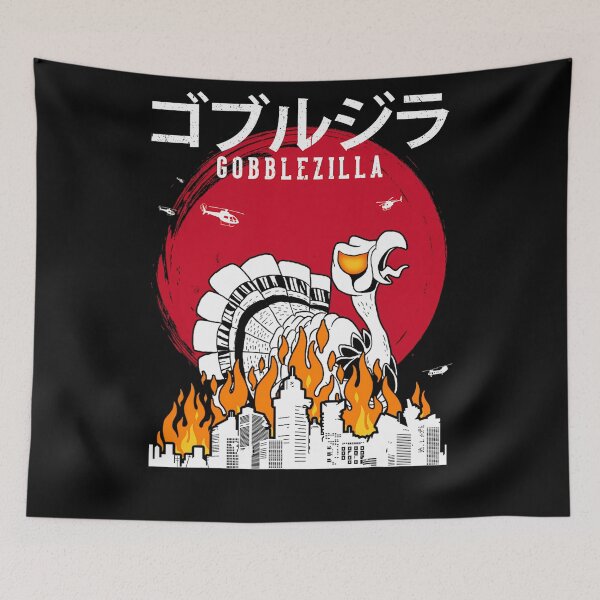 Item preview, Gobblezilla Humor Funny Style Happy Thanksgiving Retro Quote designed and sold by nguyenconguan80.