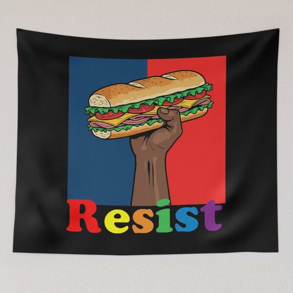Item preview, Meme político estadounidense, humor de Washington D.C., tipo de Washington, sándwich, resistir designed and sold by VictoriaVilleno.