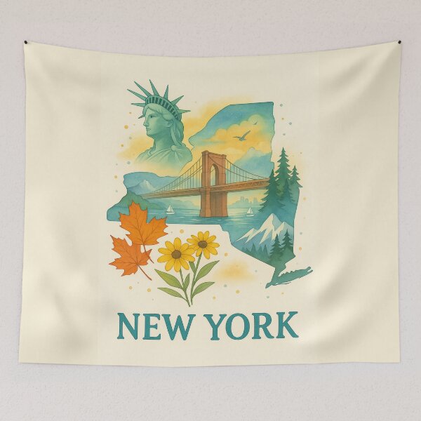 Item preview, New York designed and sold by Dream Whimspirations.