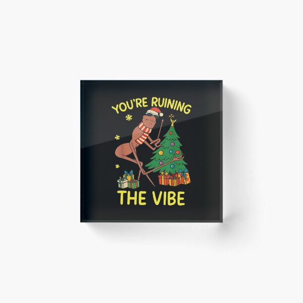 Item preview, Marcus The Worm Xmas Marcus Merry Christmas Viral Meme You're Ruining The Vibe designed and sold by jimfarrepo.