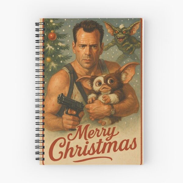 Item preview, Poster Die Hard x Gremlins Mashup Christmas 2025 designed and sold by BrianCleghorn.