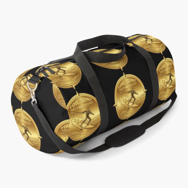 Item preview, Foil Surf Metal Squad – Golden Sport Logo designed and sold by SeaPolar.