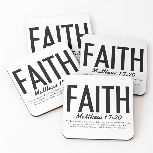 Item preview, White Shirts Faith - Hebrews 11:1 designed and sold by debiepark.