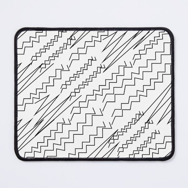 Item preview, Black and White Chevron Zigzag Stripes designed and sold by Nisha Prabhu.