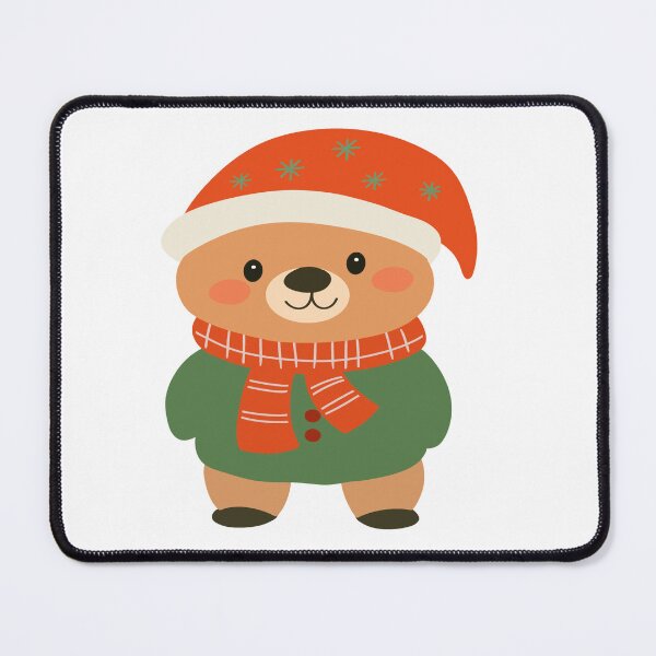 Item preview, teddy bear in Santa suit designed and sold by ModHaven.