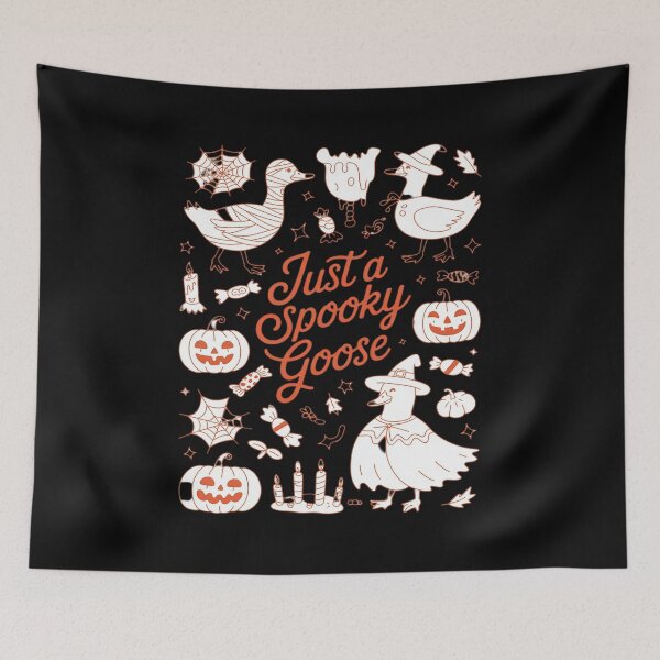 Item preview, Just A Spooky Goose Halloween Ghost Goose Halloween designed and sold by BubblePancake.