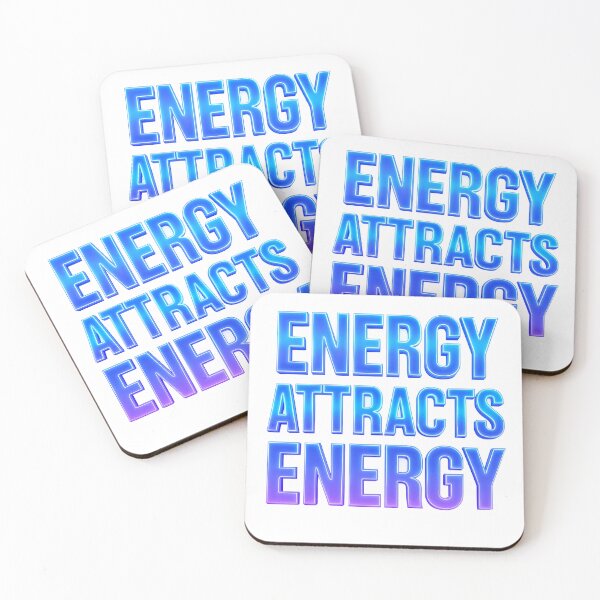 Item preview, energy attracts energy designed and sold by Mystic & Celestial Art.