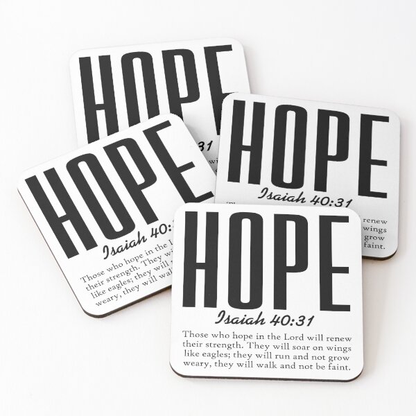 Item preview, HOPE – Isaiah 40:31 Collection designed and sold by debiepark.