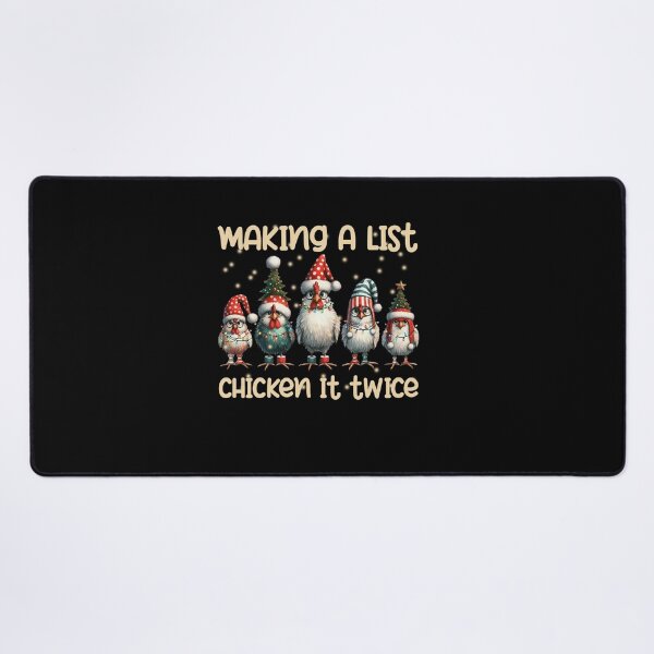 Item preview, Making a List Chicken It Twice T-Shirt designed and sold by LashondaGreen89.