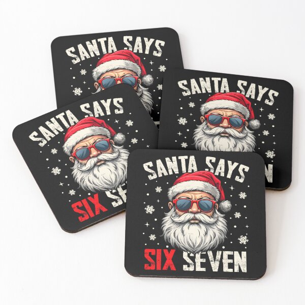 Item preview, Santa Retro Happy Claus Santa Holiday Six Bruh Seven Says designed and sold by ChadnoSmith.
