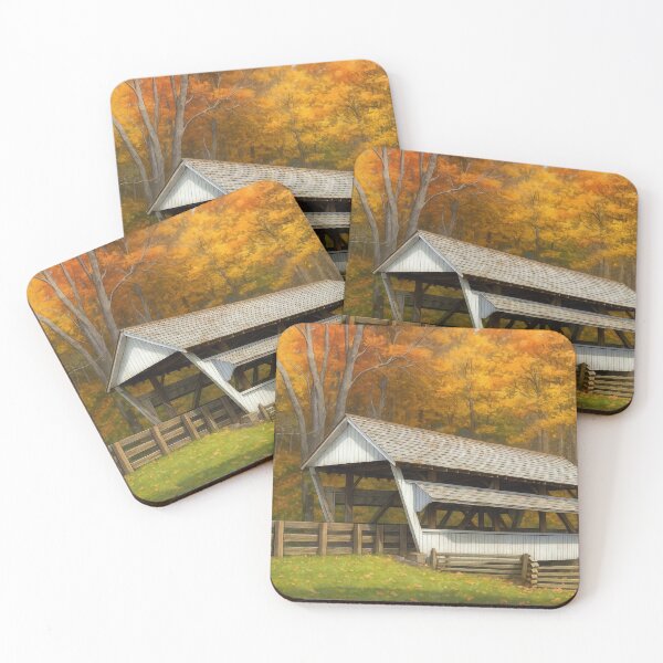 Item preview, The Historic Rock Mill Covered Bridge designed and sold by Takeda-art.