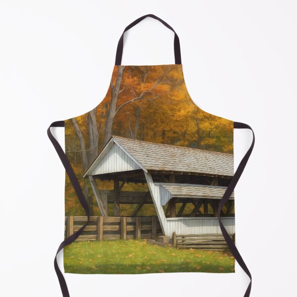 Item preview, The Historic Rock Mill Covered Bridge designed and sold by Takeda-art.