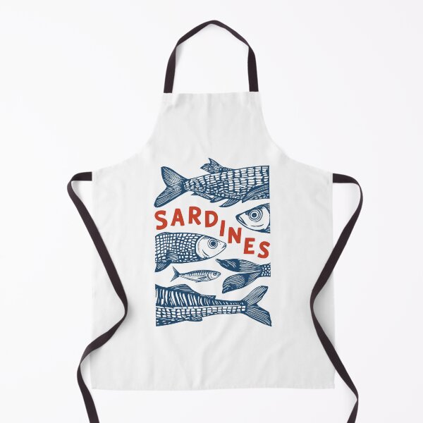 Item preview, Sardines Tinned Fish Drawing Retro designed and sold by wansilastomi.
