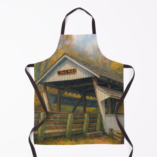 Item preview, The Historic Rock Mill Covered Bridge designed and sold by Takeda-art.