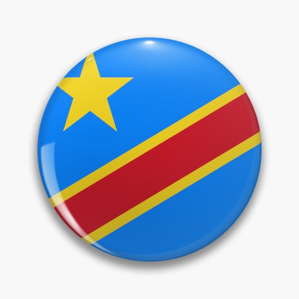 Item preview, Democratic Republic of the Congo Flag – Star of the Congo River Design designed and sold by Dany05117671.