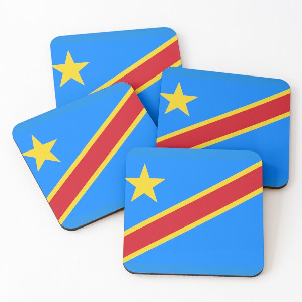 Item preview, Democratic Republic of the Congo Flag – Star of the Congo River Design designed and sold by Dany05117671.