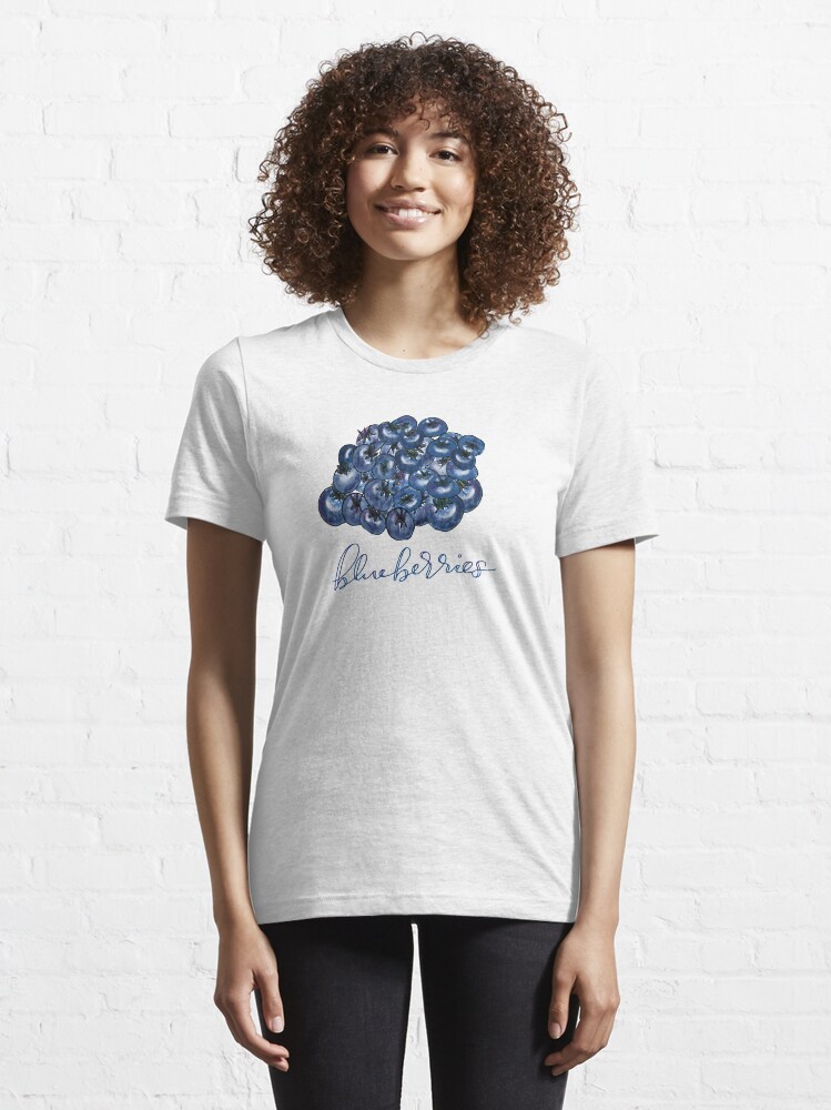 "Blueberries" Tshirt for Sale by MumzeeDesigns Redbubble blue t