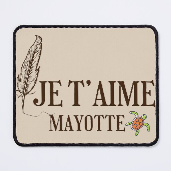 Item preview, I love you, my island of Mayotte designed and sold by FoxinhoSoumaila.
