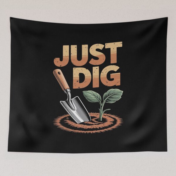 Item preview, Just Dig It Gardening Trowel Plant Parent Gear designed and sold by NetoGalaxy.