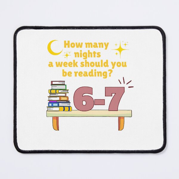 Item preview, Six Seven Funny Nights Humor Teacher Week Book A How Quote Reading Many designed and sold by PEDDAKAPRADEEP.