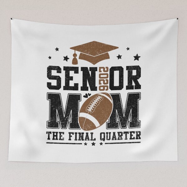 Item preview, Senior Football Mom Class of 2026 designed and sold by wansilastomi.