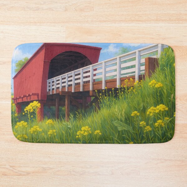 Item preview, The Historic Roseman Covered Bridge designed and sold by Takeda-art.