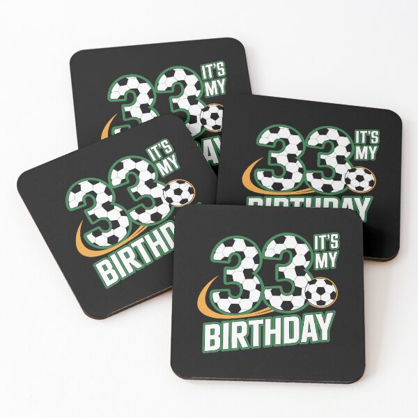 Item preview, 33 Birthday Soccer  designed and sold by jkrphoto.