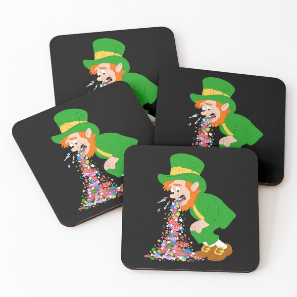 Aperçu de l'œuvre Fête amusante de la Saint-Patrick avec des lutins et des trèfles créée et vendue par ValerieRodrigue.
