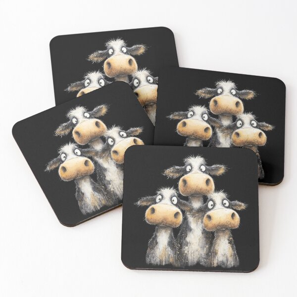 Item preview, CoW PRiNT, ANiMaL PRiNT ' THe LoVeLY CoWS ' BY SHiRLeY MacARTHuR designed and sold by Shirley MacArthur Art.