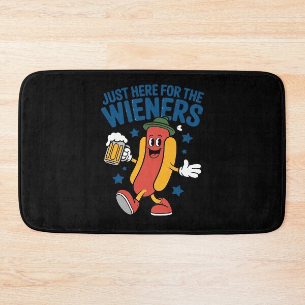 Item preview, Just Here For The Wieners Hotdog Oktoberfest designed and sold by NetoGalaxy.