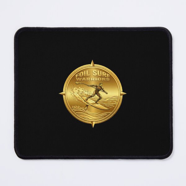 Item preview, Foil Surf Warriors – Gold Metallic Design designed and sold by SeaPolar.