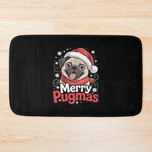 Item preview, Merry Pugmas Santa Pug Dog Lover Christmas Xmas5 designed and sold by Belkisallen.