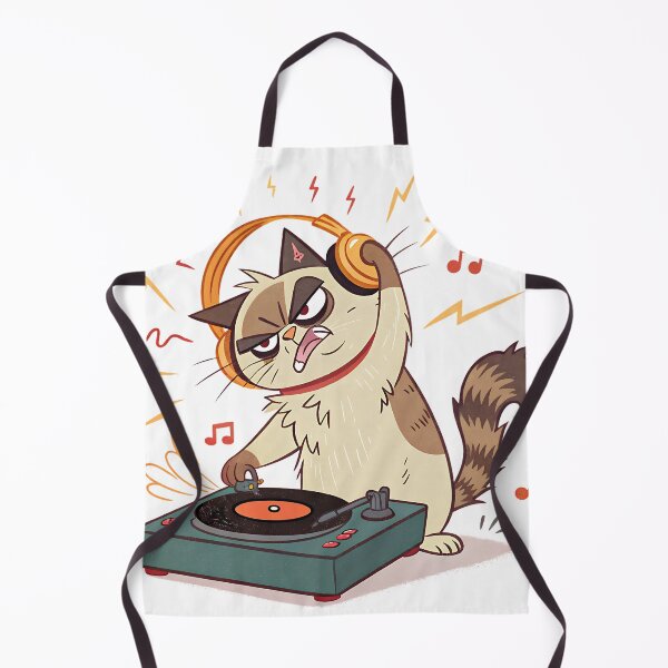 Item preview, Chaos DJ Cat designed and sold by Neural-canvas.