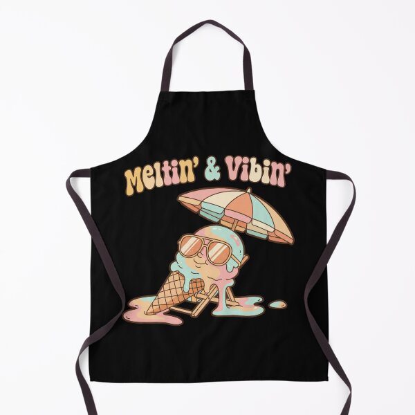Item preview, Meltin’ & Vibin’ Retro Ice Cream Cute Melting Summer Vintage Design designed and sold by DIRTYSKETCHH.