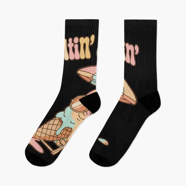 Item preview, Meltin’ & Vibin’ Retro Ice Cream  Cute Melting Summer Vintage Design designed and sold by DIRTYSKETCHH.