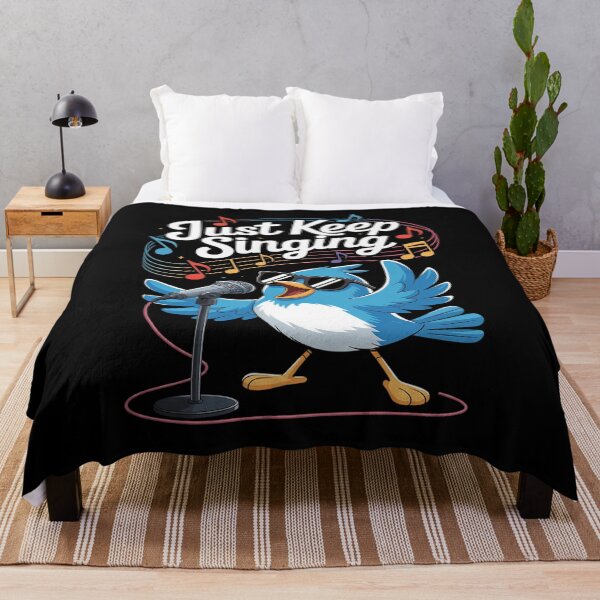 Item preview, Just Keep Singing Funny Music Bird Music Teacher designed and sold by NetoGalaxy.