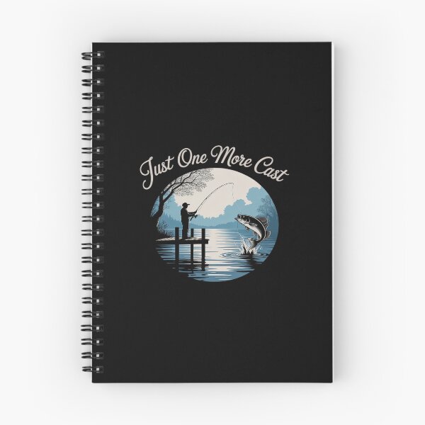 Item preview, Just One More Cast Fishing Dock Sunrise Humor designed and sold by NetoGalaxy.