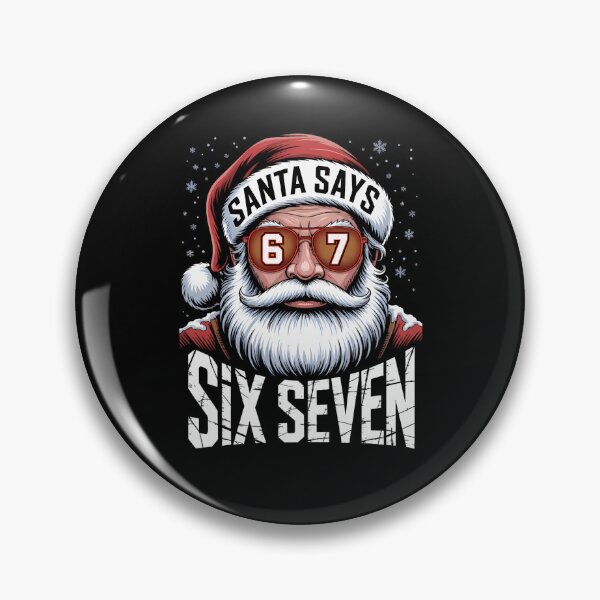 Item preview, Santa Retro Happy Says Santa Six Holiday Claus Seven Bruh designed and sold by ChadnoSmith.