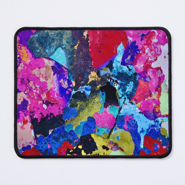 Item preview, Colorful street art wall – urban graffiti mosaic / Swiss Artwork Photography designed and sold by Raphael Wolf.