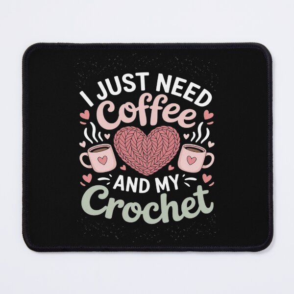 Item preview, Just Pour Me My Coffee Hand Me My Crochet Women Yarn Lover designed and sold by NetoGalaxy.