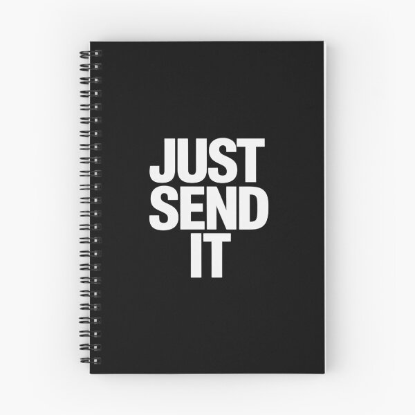 Item preview, Just Send It – Bold Stencil Action Phrase designed and sold by NetoGalaxy.