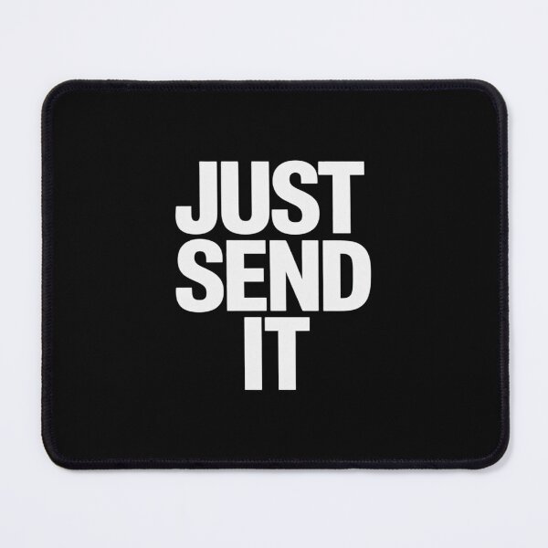 Item preview, Just Send It – Bold Stencil Action Phrase designed and sold by NetoGalaxy.