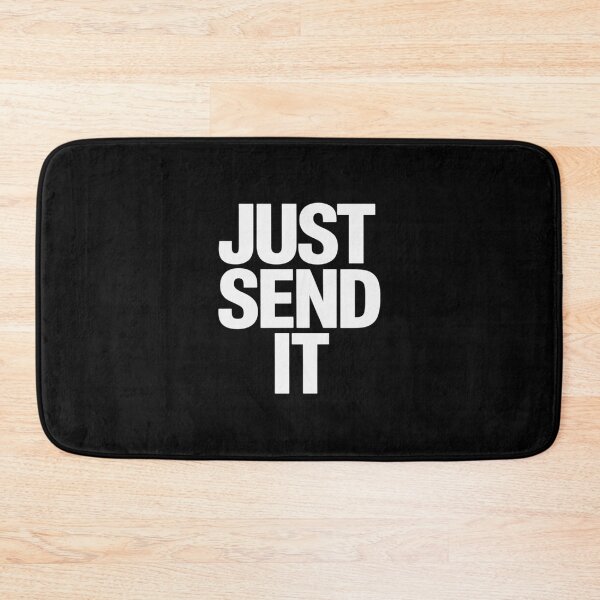 Item preview, Just Send It – Bold Stencil Action Phrase designed and sold by NetoGalaxy.